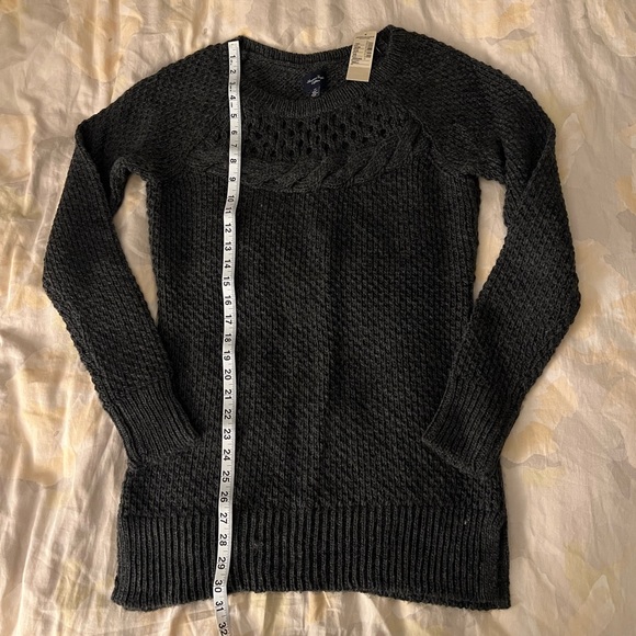 American Eagle Gray Tunic Sweater Dress - Picture 8 of 8
